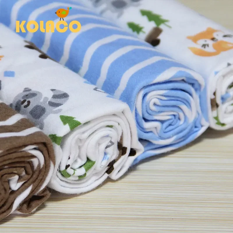 Cotton Lyocell Baby Cartoon Printed Quilted Bed Sheet Set 4 Pieces 76*76 Mixed Batch KOLACO Summer Season Chinese Mainland Origi thumbnail 4