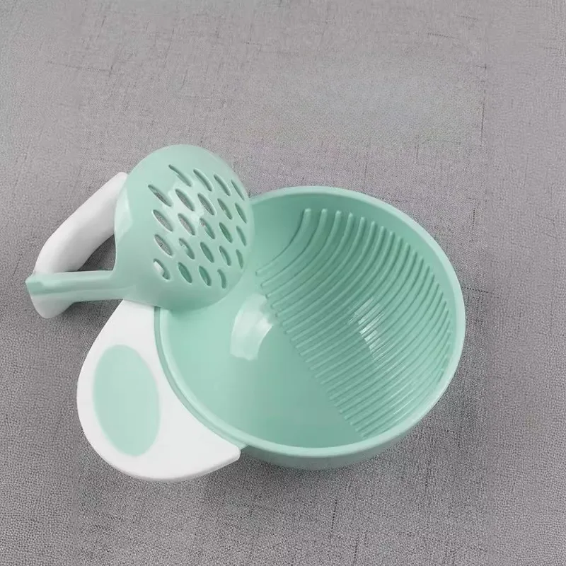 2PCS Baby Grinding Bowl Set Safe Baby Manual Food Grinder and Bowl Infant Fruit Puree Grinding Tools Toddler Feeding Supplies thumbnail 5