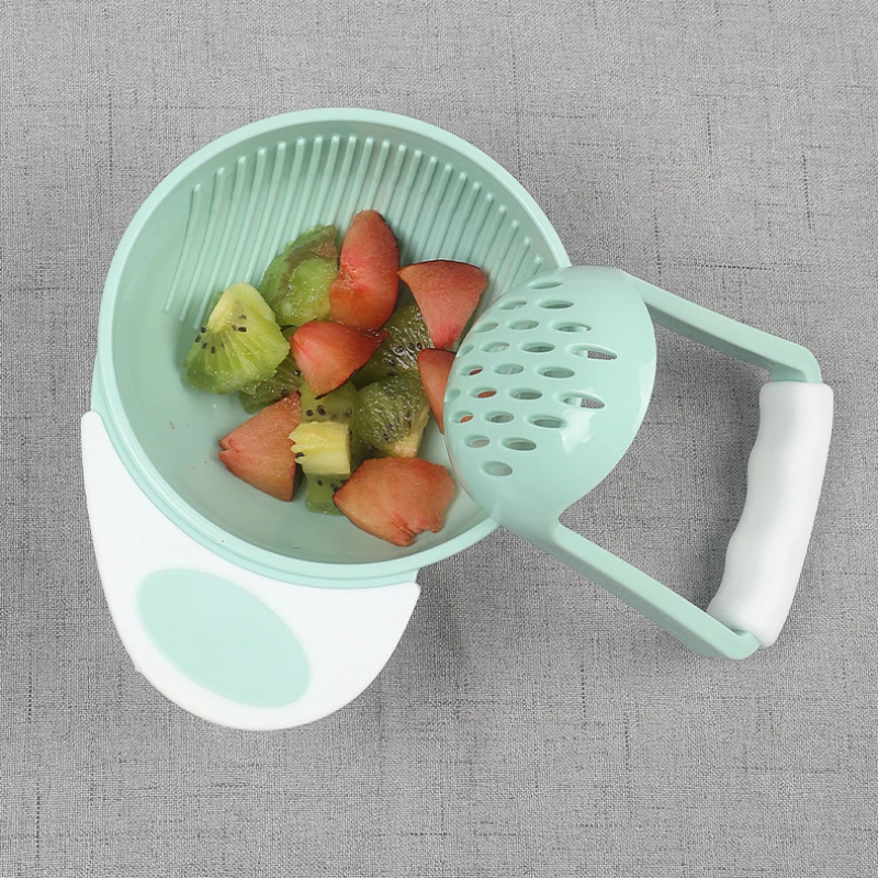 2PCS Baby Grinding Bowl Set Safe Baby Manual Food Grinder and Bowl Infant Fruit Puree Grinding Tools Toddler Feeding Supplies thumbnail 4