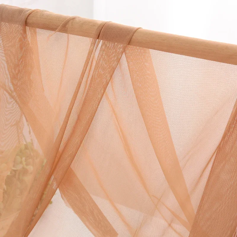 4 Way Stretch Soft Mesh Fabric For Sewing Dance Tulle DIY Clothing Fabric Nude Flesh Color Spandex Mesh Underwear Stockings thumbnail 4