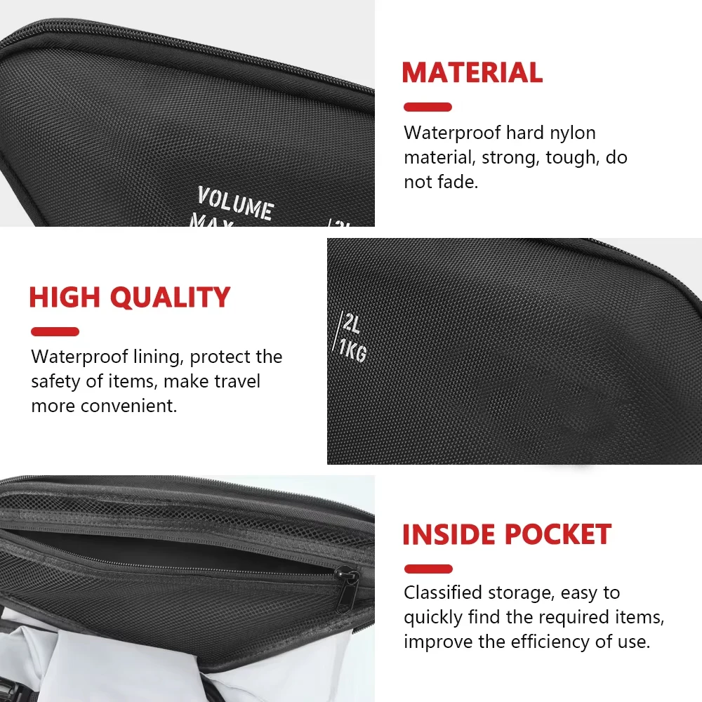 For R1300GS Adventure R 1300 GSA R1300 GS ADV 2024 2025 Motorcycle Side Frame Bag Storage Package Bags Waterproof Bag thumbnail 6