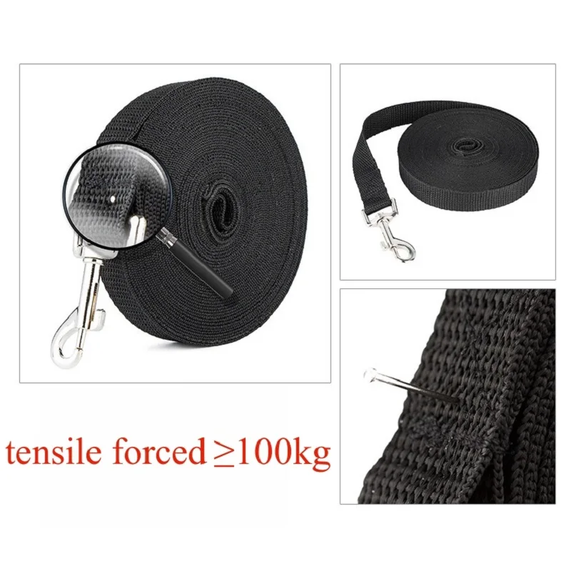 1.2M-30M Long Leash for Dogs Overlength Dog Leash Puppy Outdoor Training Nylon Rope Dog Accessories Extended Control Dog Leashes thumbnail 3