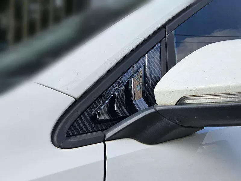 Front Window Shutter Cover Trim Window Louver Side Vent For VW Volkswagen Golf 7 MK7 Hatchback 2014 2015 2016 2017 2018 2019 thumbnail 2