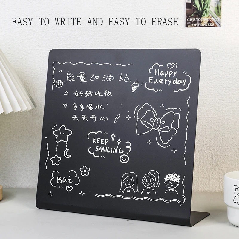 Blackboard Whiteboard Office multifunctional board Display blackboard message Blackboard mini board Drawing blackboard message thumbnail 2