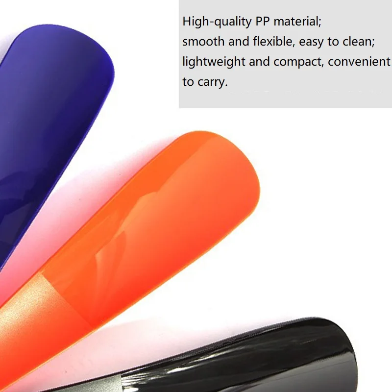 Mini Shoe Horn Shoehorn Portable Plastic Shoe Wearing Tool Shoe Slip on Stick Help To Put Shoes XIEB02 thumbnail 3