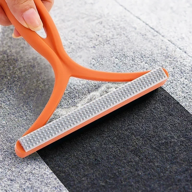 Double-Sided Portable Lint Remover for Pet Hair-Reusable Fabric Shaver for Clothes/Carpet/Car Seats,Fur Removal Tool hair brush thumbnail 2
