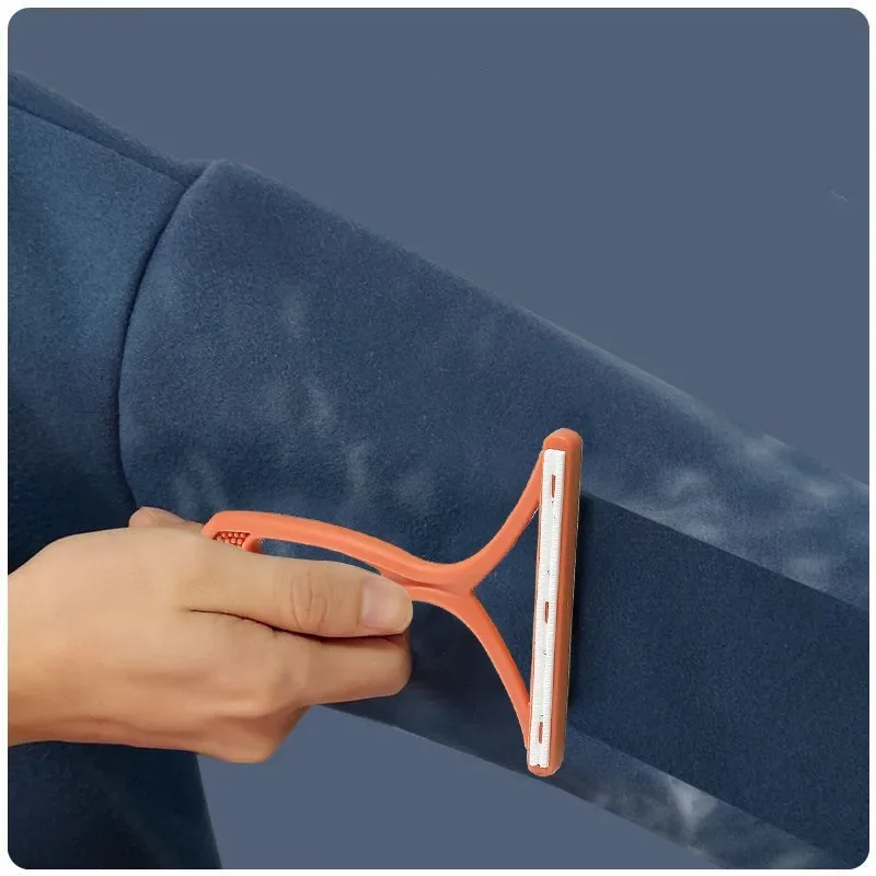 Double-Sided Portable Lint Remover for Pet Hair-Reusable Fabric Shaver for Clothes/Carpet/Car Seats,Fur Removal Tool hair brush thumbnail 3