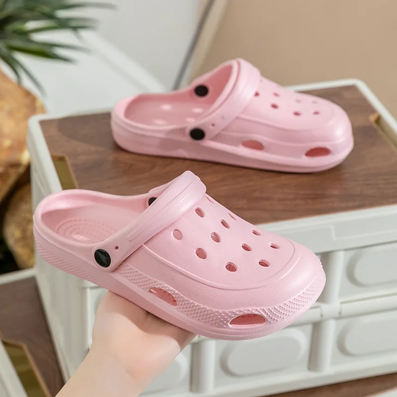 Women Home Slippers Men's Sandals Summer Garden Clogs Shoes Man Beach Slipper Outdoor Waterproof Soft Slides Casual Anti Slip thumbnail 4