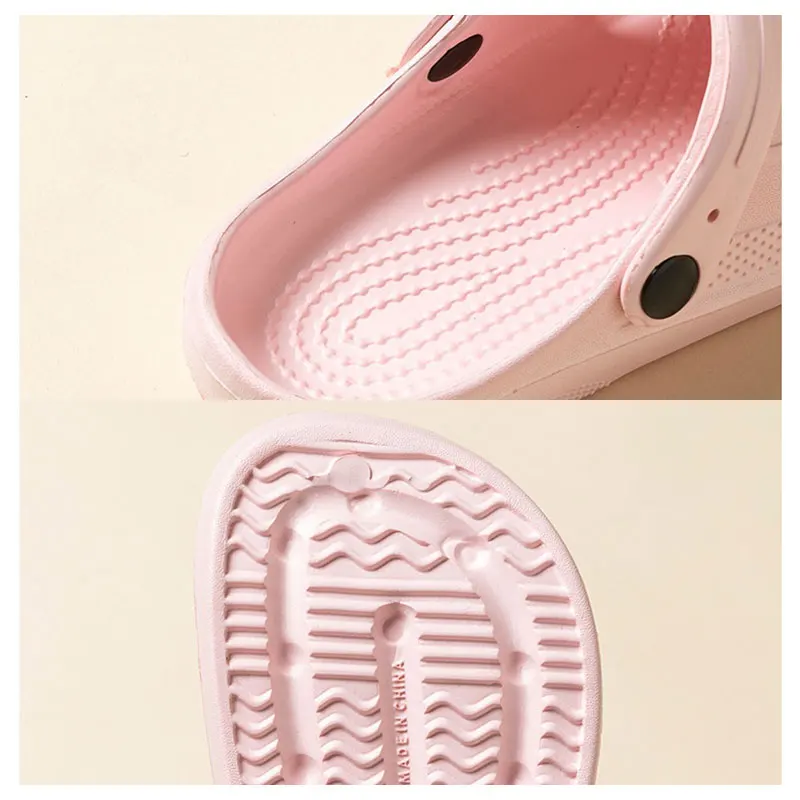 Women Home Slippers Men's Sandals Summer Garden Clogs Shoes Man Beach Slipper Outdoor Waterproof Soft Slides Casual Anti Slip thumbnail 6