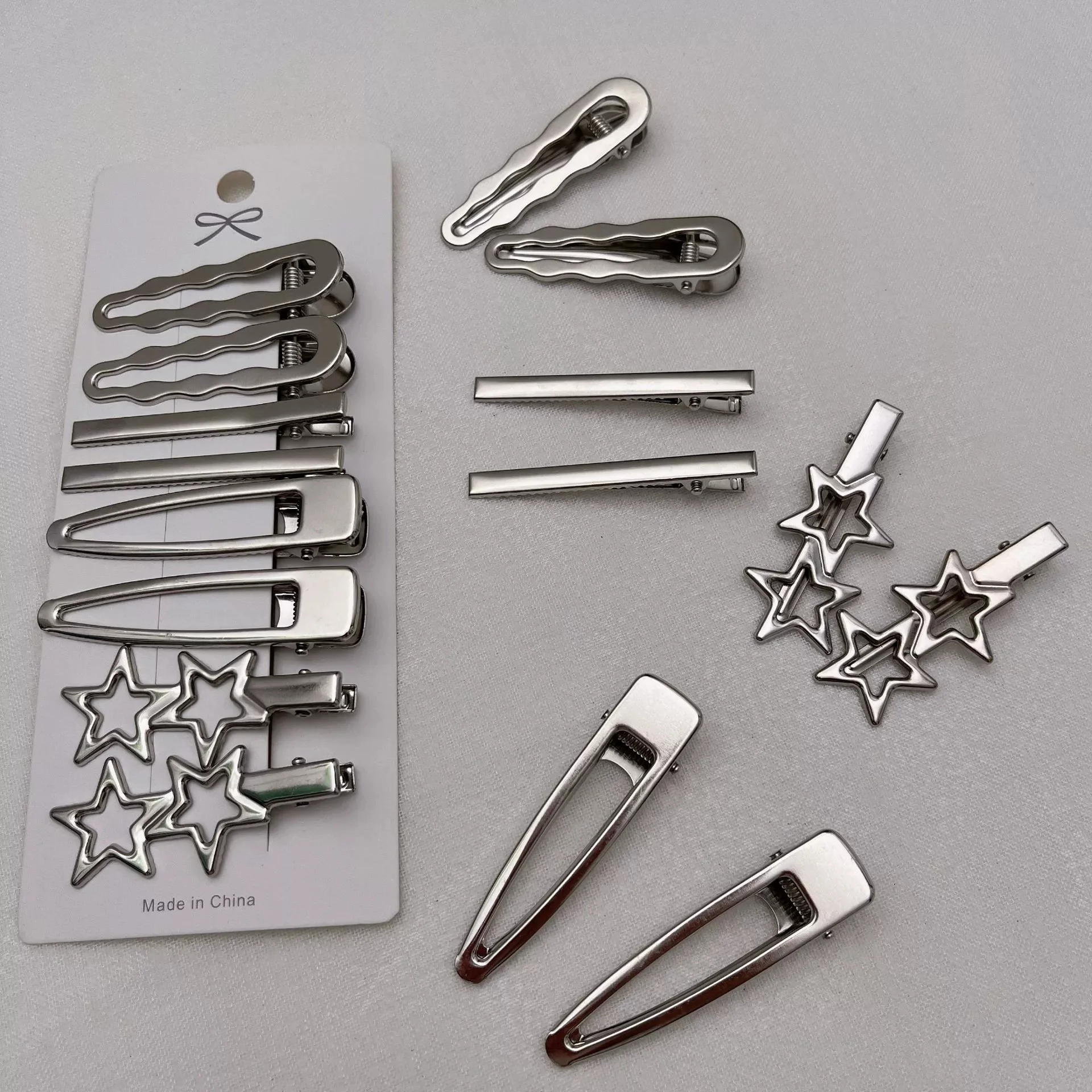 Women Metal Y2K Hair Clips Exquisite Duckbill Clip Girls Hairpins Side Bangs Barrettes Hairclip Girls Fashion Hair Accessories thumbnail 3