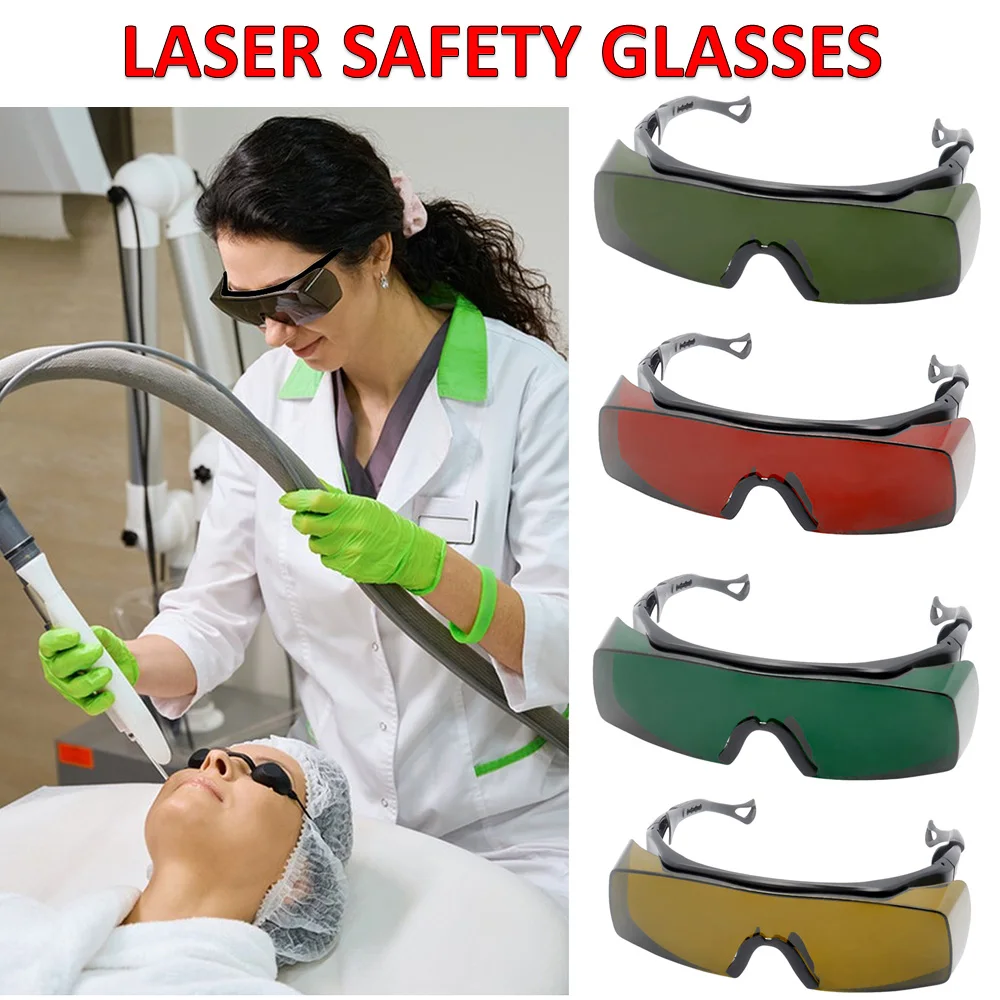 Laser Safety Glasses Laser Safety Protective Goggles Eye Protection for Work Industrials Lab IPL Yag Blue Green Laser UV Light thumbnail 2
