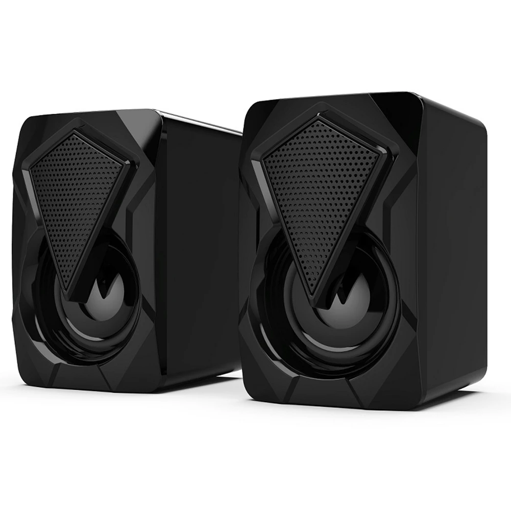 A66I X2 Computer Speakers with Subwoofer for PC Desktop Computer Laptop LED Lighting Home Theater System USB Wired Sound Box thumbnail 6