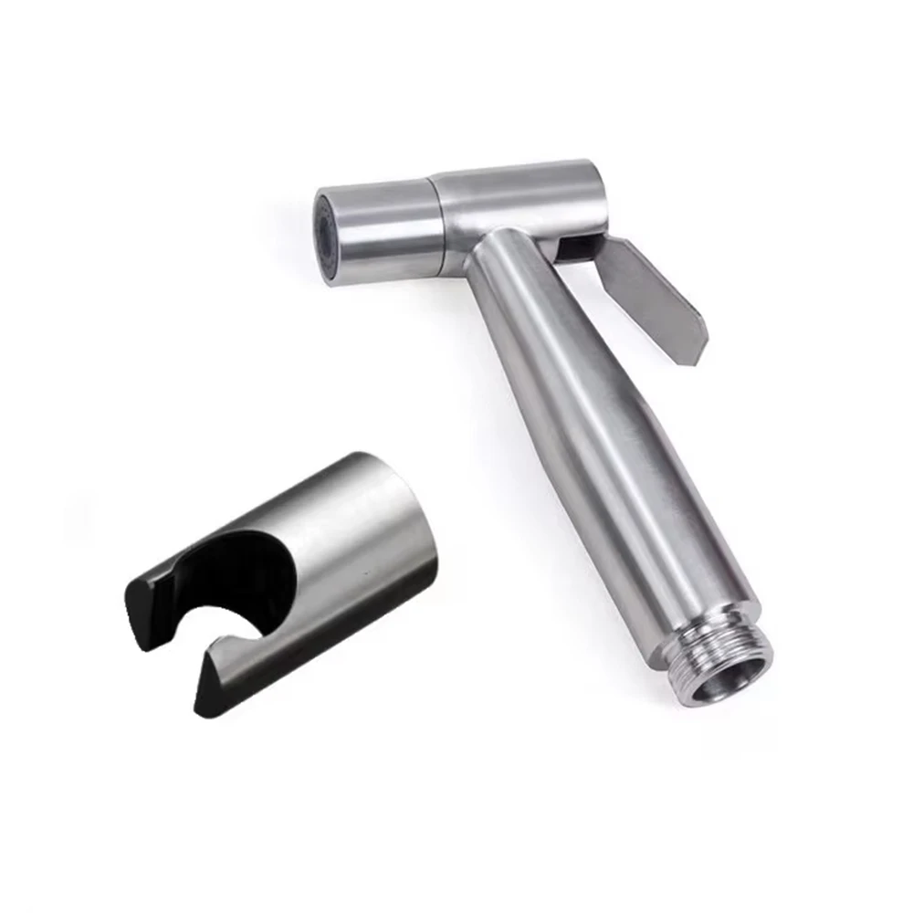 Handheld Toilet Bidet Sprayer Set Kit Stainless Steel Hand Bidet faucet for Bathroom Hand Sprayer Shower Head Self Cleaning thumbnail 6