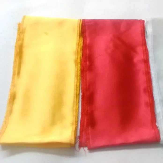 Silk Single Double Layer Tai Chi Martial Arts Performance Belt Student Children Show Customizable Waist Belt Martial Arts Shirt