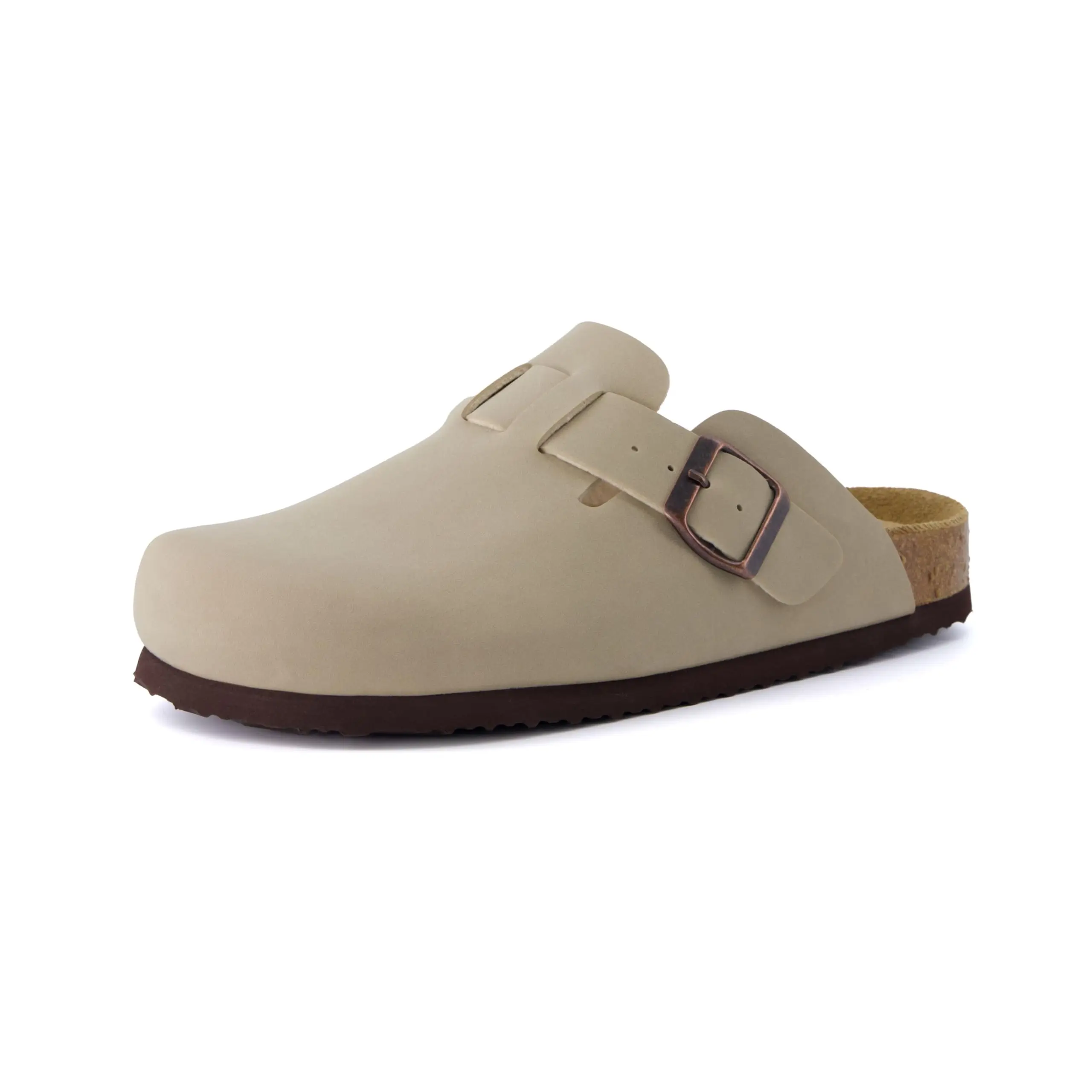 Bebealy Fashion Clogs for Women and Men Womens Suede Clogs-Mules Womens Mens House Slipers with Arch Support Soft Home Slippers thumbnail 6