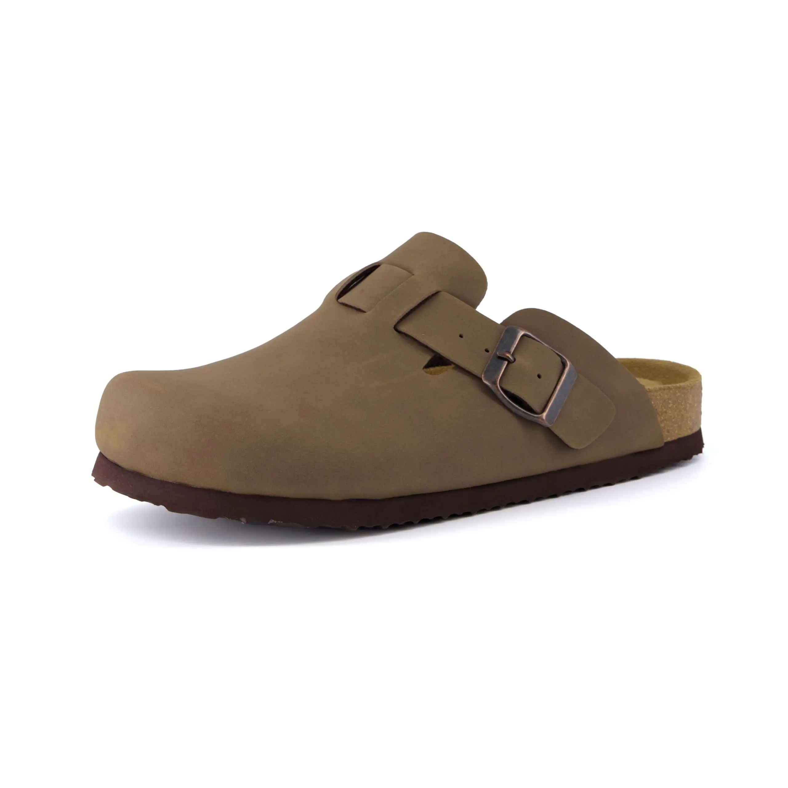 Bebealy Fashion Clogs for Women and Men Womens Suede Clogs-Mules Womens Mens House Slipers with Arch Support Soft Home Slippers thumbnail 5