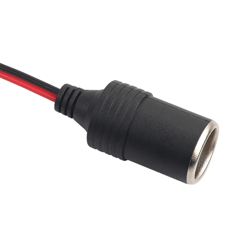 New 1pc 120W 12V 18A Max Female Car Cigarette Lighter Charger Cable Female Socket Plug Connector Adapter Universal thumbnail 3