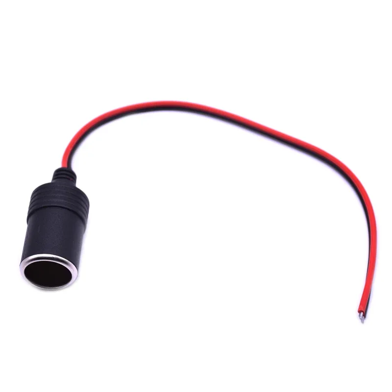 New 1pc 120W 12V 18A Max Female Car Cigarette Lighter Charger Cable Female Socket Plug Connector Adapter Universal thumbnail 6