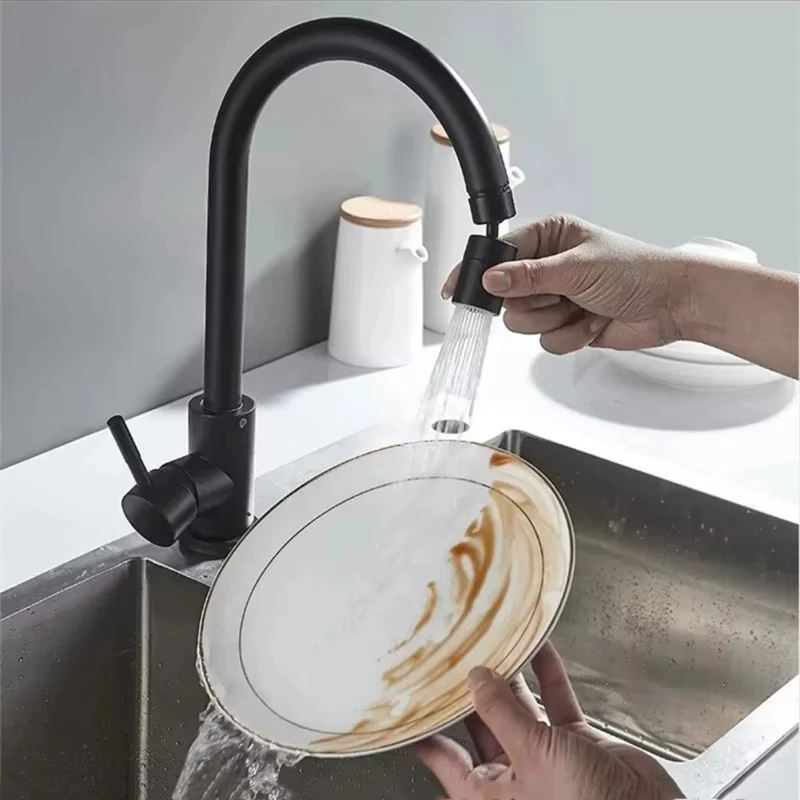 360°Universal Kitchen Faucet Anti-splash Aerator Bathroom Tap Rotatable Faucet 2 Mode Tap Nozzle Bubbler Kitchen Sink Faucet thumbnail 4