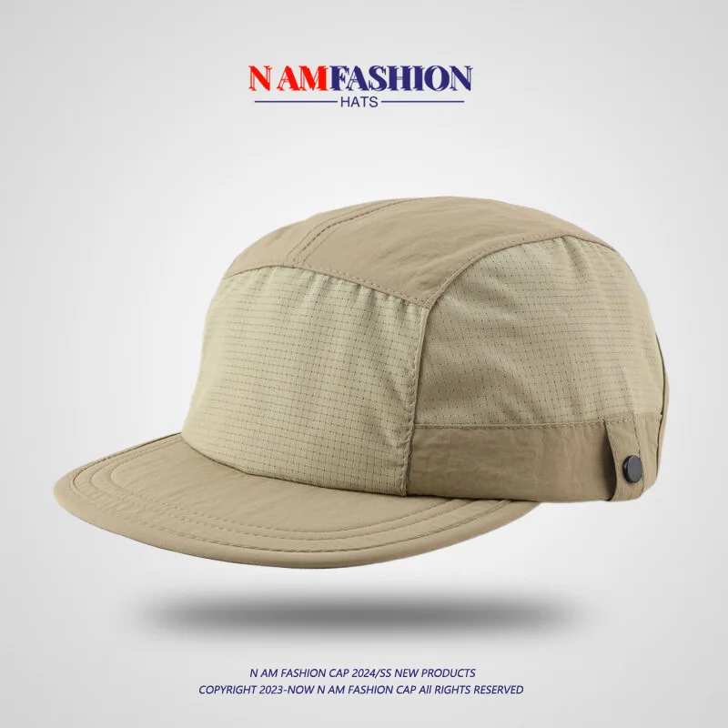 Summer Insert Sunglasses Quick-drying Hat Outdoor Hiking Men and Women Peaked Cap Short Brim Sunshade Sunscreen Baseball Caps thumbnail 6
