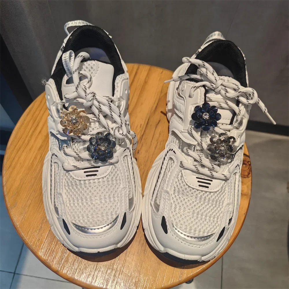 1Pcs Fruit Crystal Shoe Charm Buckle Pearl Flower Shoes Accessories Shoe Laces Charms for Sneakers Decorations thumbnail 4