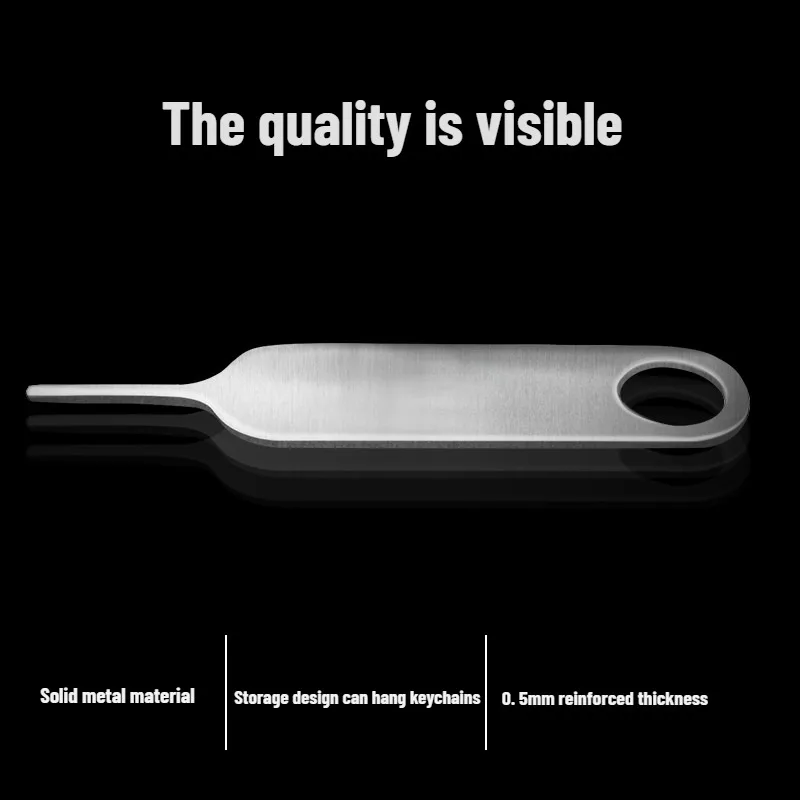 100 x Universal Sim Eject Mobile Phone Tablet Pin Sim Card Tray Ejector Card Needle Removal Pin for iPhone iPad Samsung Xiaomi thumbnail 3