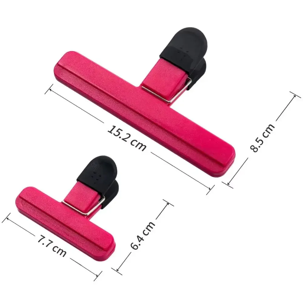 Portable Bag Clips Kitchen Storage Food Snack Seal Sealing Bag Clips Sealer Clamp Plastic Tool Kitchen Organization Accessories thumbnail 6