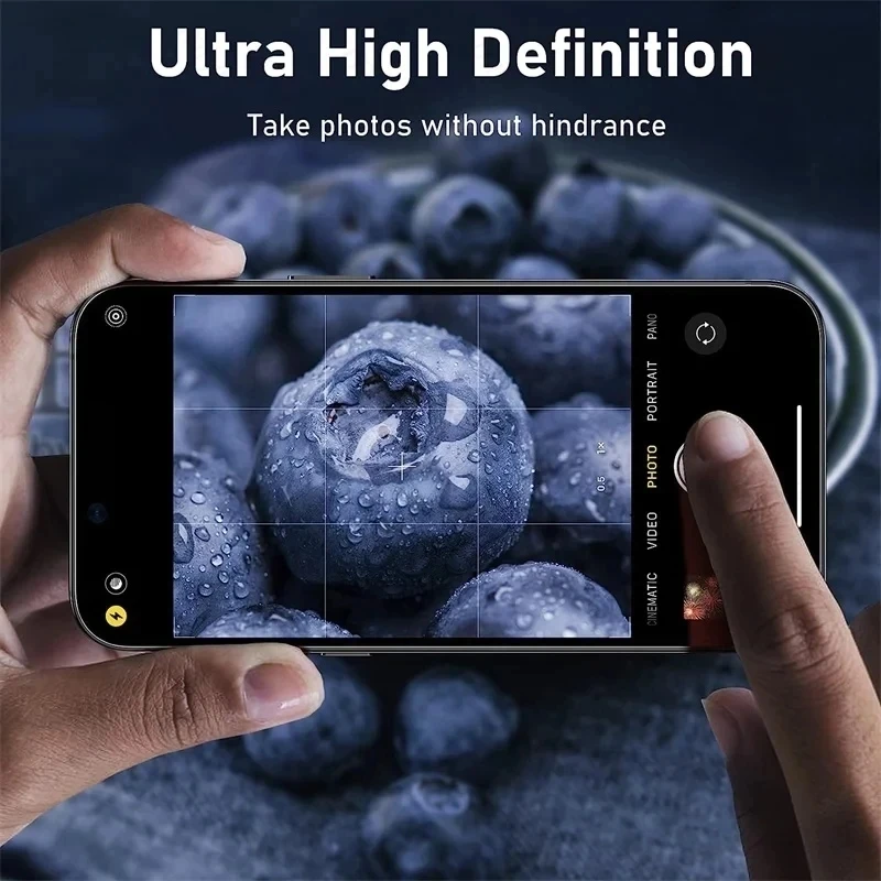 Alloy Ring Camera Protector For iPhone 16e 17e Back Tempered Glass Lens Cover For iPhone16e i Phone iFone iHone 16e 17e 16 e e16 thumbnail 5