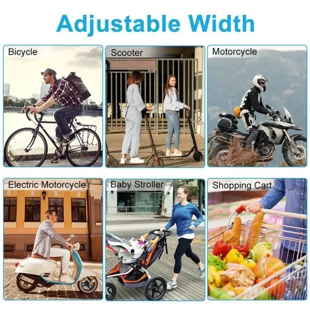 360° Rotatable Electric Bicycle Phone Holder for iPhone Xiaomi Riding MTB Bike Moto Motorcycle Stand Bracket Non-slip Cycling thumbnail 3