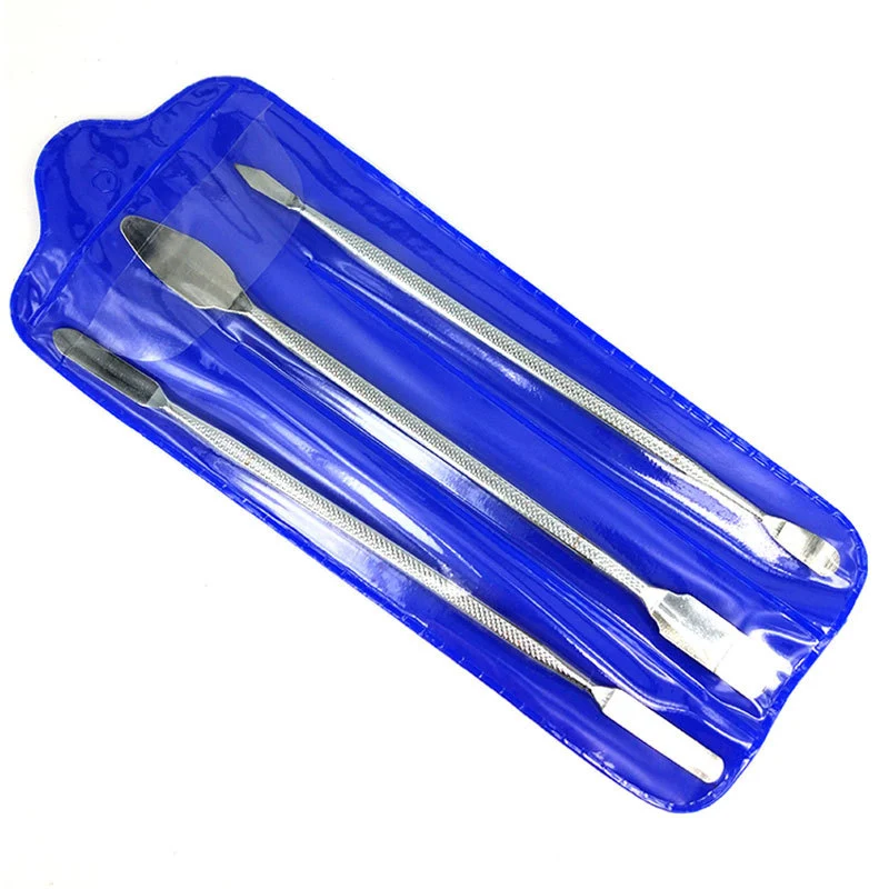 3PCS Repair Opening Pry Hand Tool Kit Blade Smart Phone Tablet PC Metal Spudger Disassemble Tools Set For IPhone/IPad/Tablet thumbnail 2