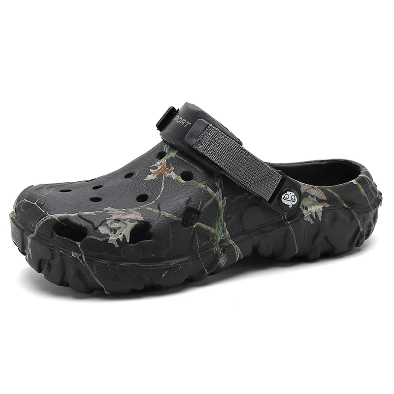 Summer Men Clogs Sandals Men's and Women's Leisure Slippers Beach Slides Home Garden Shoes Outdoor Sandals Plus Size 46 47 48