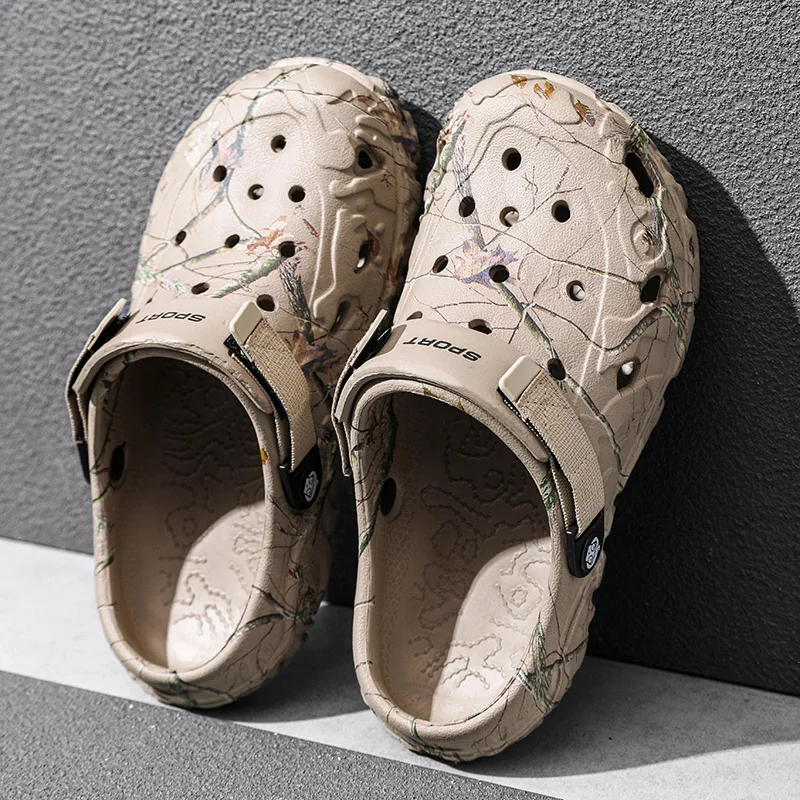 Summer Men Clogs Sandals Men's and Women's Leisure Slippers Beach Slides Home Garden Shoes Outdoor Sandals Plus Size 46 47 48 thumbnail 5