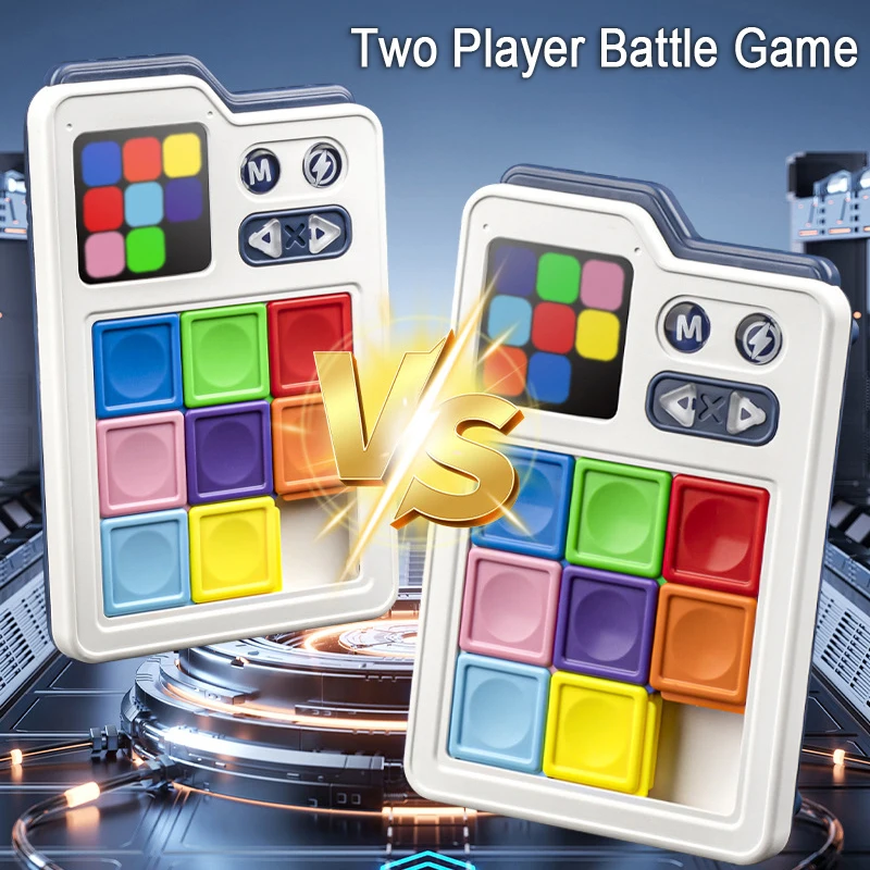 Smart Super Slide Puzzle Games Kid 500+ Challenges Problems intellectual Clearance Toys Logical Thinking Brain Educational Toys thumbnail 3