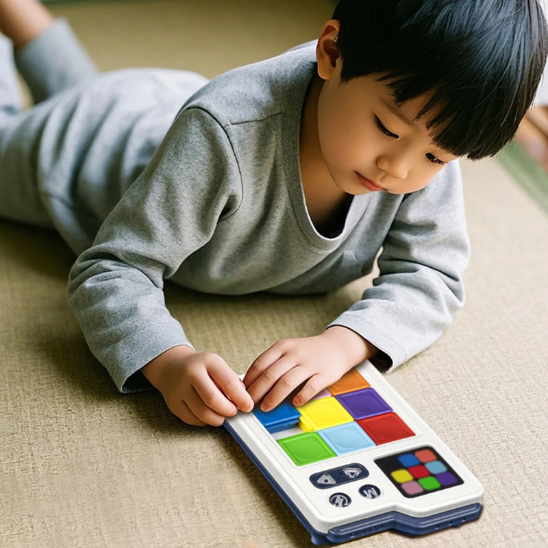 Smart Super Slide Puzzle Games Kid 500+ Challenges Problems intellectual Clearance Toys Logical Thinking Brain Educational Toys thumbnail 2