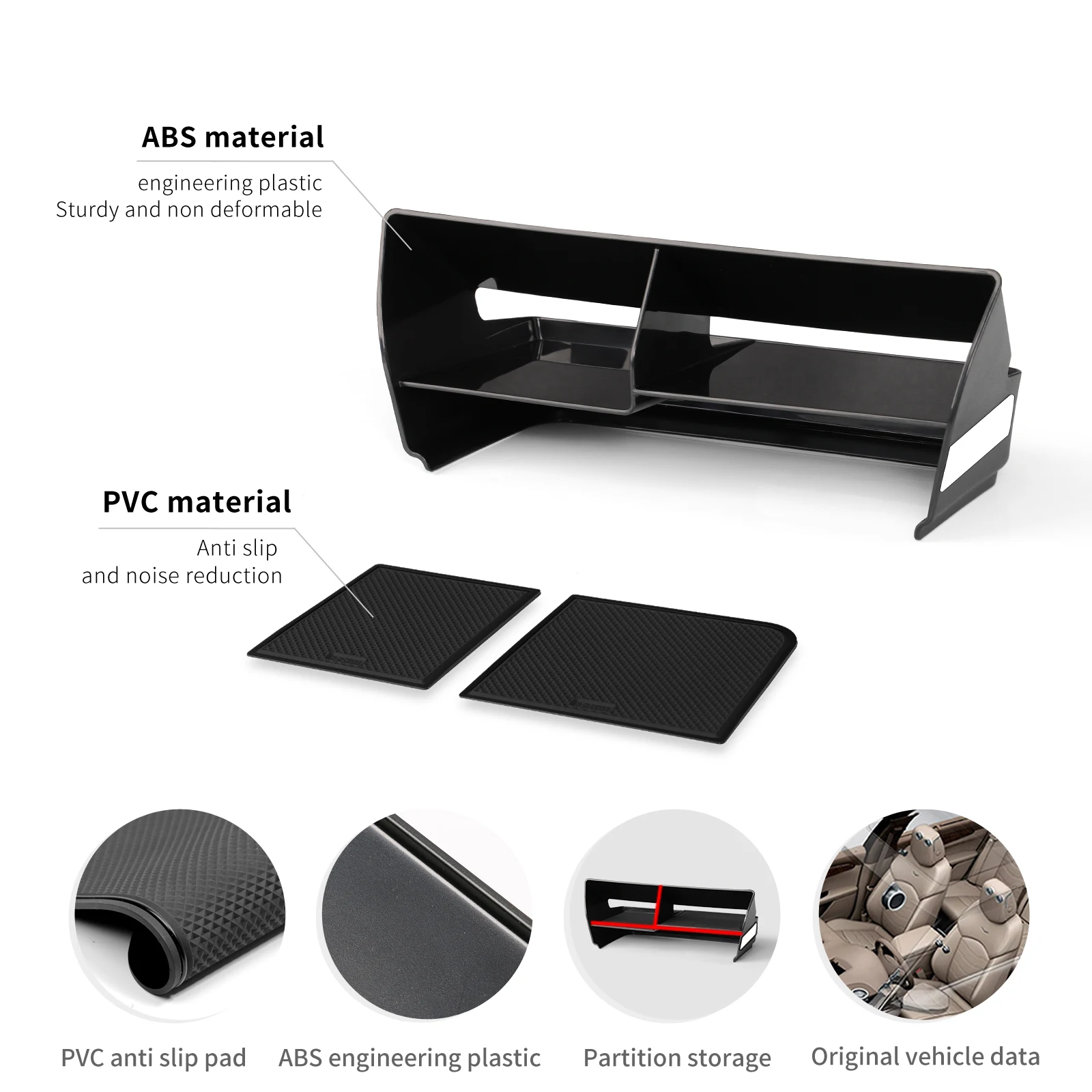 for Toyota Camry 9th 2024 2025 Storage Box Central Console Tidying Organizer Case Tray Car Interior Accessories thumbnail 4