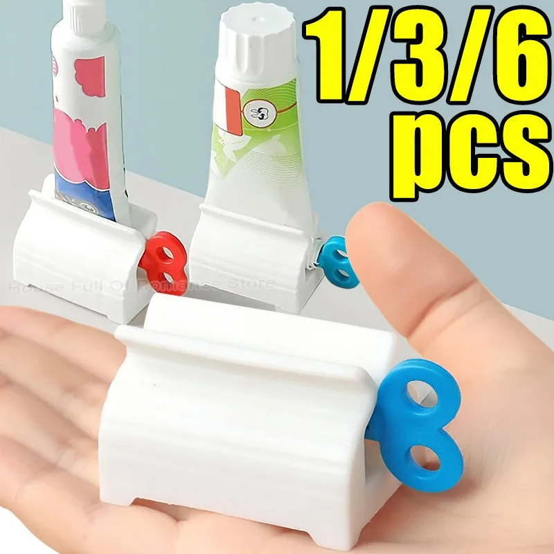 Tube Hand Cream Facial Cleanser Dispenser Holder Squeezer Toothpaste Squeezers Holder Portable Manual Squeeze Tools Household thumbnail 2