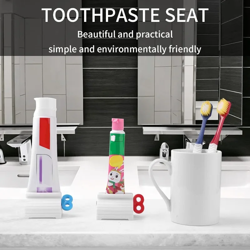 Tube Hand Cream Facial Cleanser Dispenser Holder Squeezer Toothpaste Squeezers Holder Portable Manual Squeeze Tools Household thumbnail 4