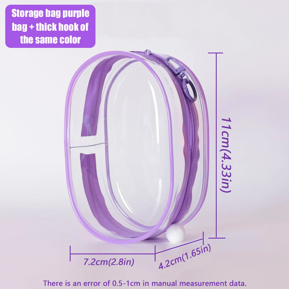 Storage Pouch Keychain Bag+Sleeve Charger Cable Protector Cover 3D Soft Silicone Charger Case for iPhone 18w 20w Charger Head thumbnail 6