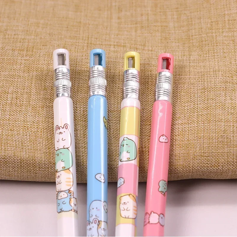 Cute Automatic Pencil Student Cartoon 2.0 Automatic Pencil Coarse Lead Pencil Stationery and School office supplies thumbnail 5