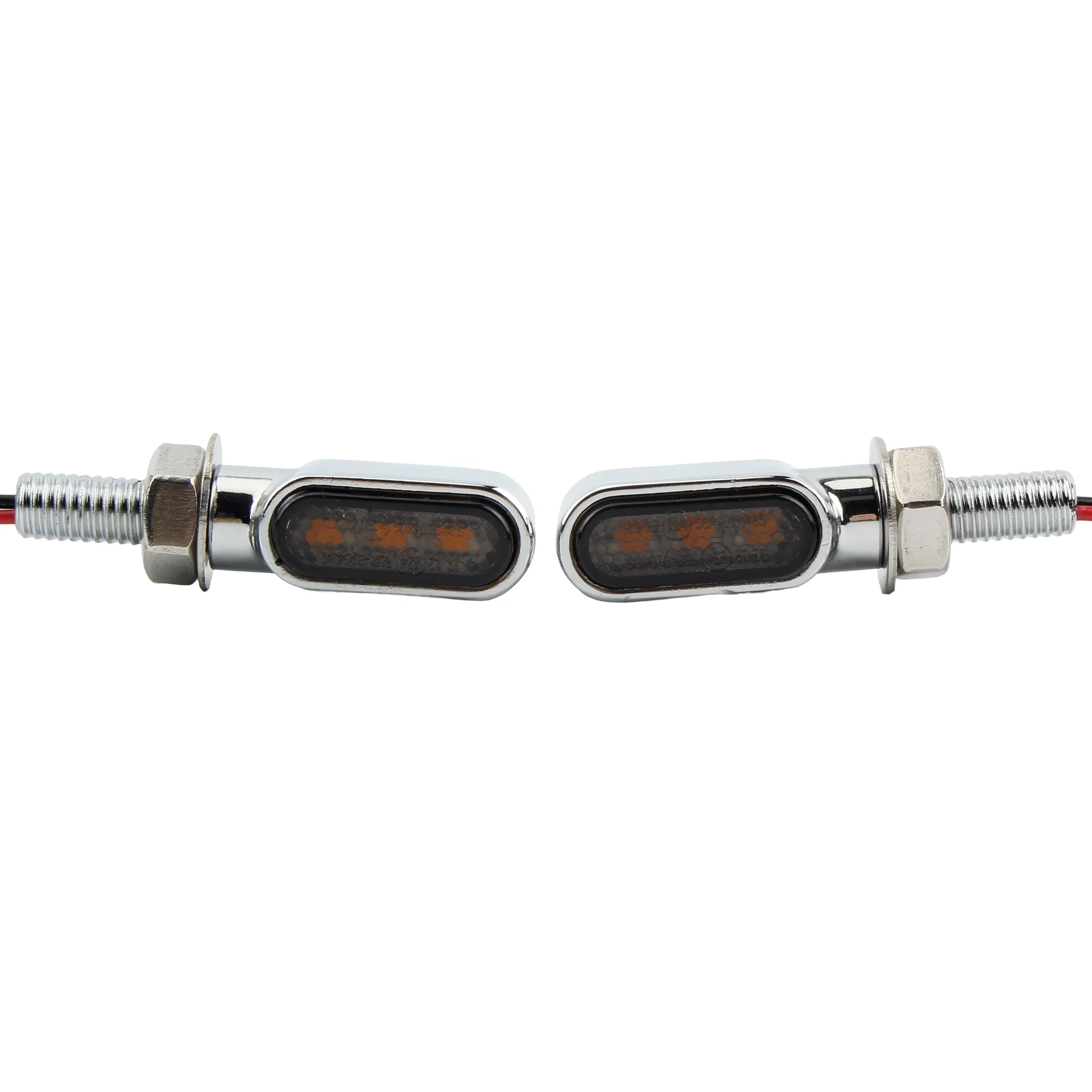 Motorcycle Turn Signal Light For Harley Cafe Racer Bobber Honda Motocross Universal Running Indicators Blinker Lamp Accessories thumbnail 5