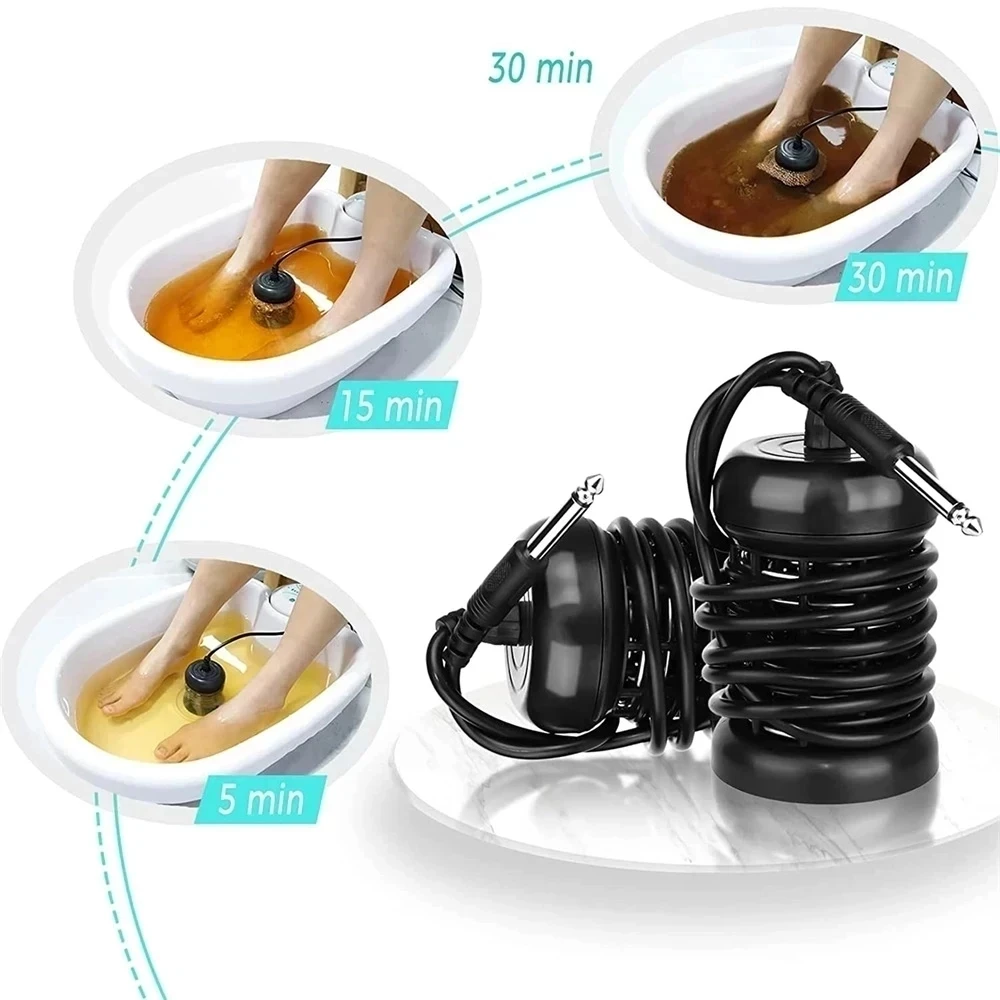 6/1PCS Ionic Detox Arrays Foot Bath Ion Head Feet Cleanse Ionic Aqua Cell Spa  Foots Massage Relief Relaxation Pressure Health thumbnail 2