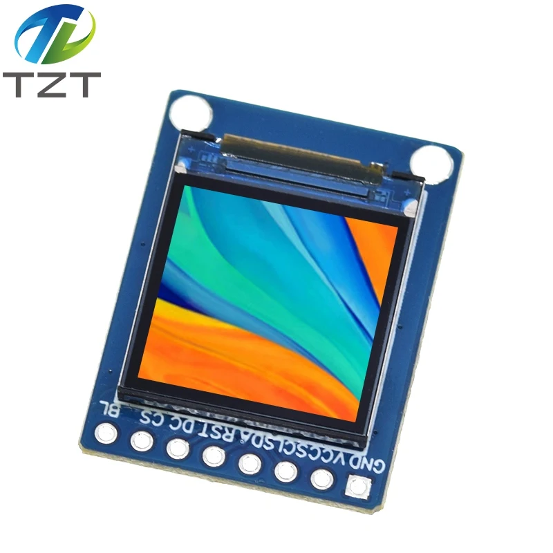 0.85 Inch 0.85" Color TFT Display Module TZT HD IPS LCD LED Screen 128X128 SPI Interface ST7735 Controller For Arduino thumbnail 3