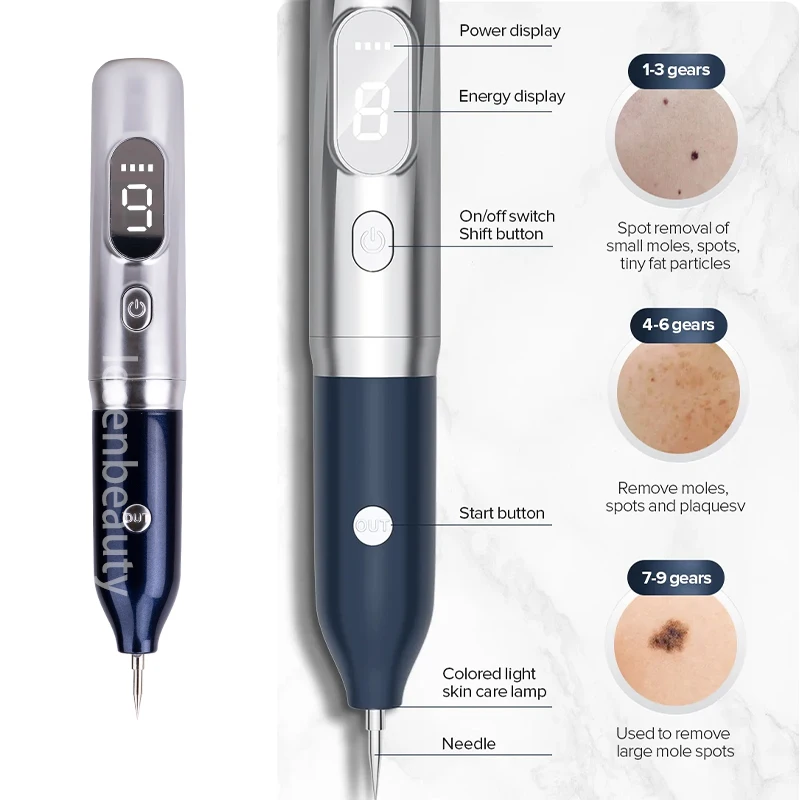 Laser Plasma Pen For Mole Dark Spot Freckle Nevus Wart Skin Tag Pimples Tattoo Removal Skin Face Care Beauty Machine Papilloma thumbnail 4