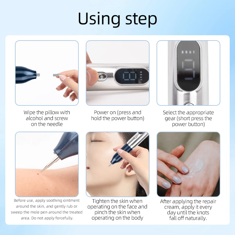 Laser Plasma Pen For Mole Dark Spot Freckle Nevus Wart Skin Tag Pimples Tattoo Removal Skin Face Care Beauty Machine Papilloma thumbnail 6