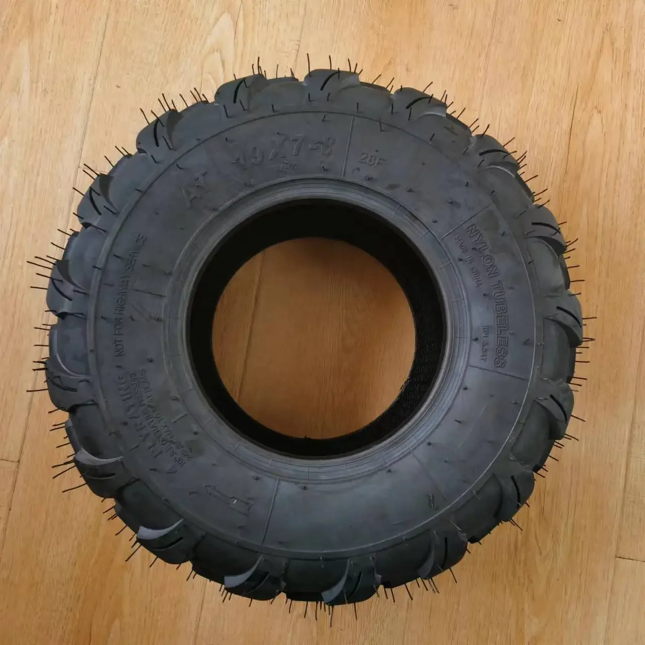 19x7.00-8 19x7-8 inch tire tubeless tire suitable for 150cc 250cc four-wheeler motorcycle front wheel tubeless tire thumbnail 4