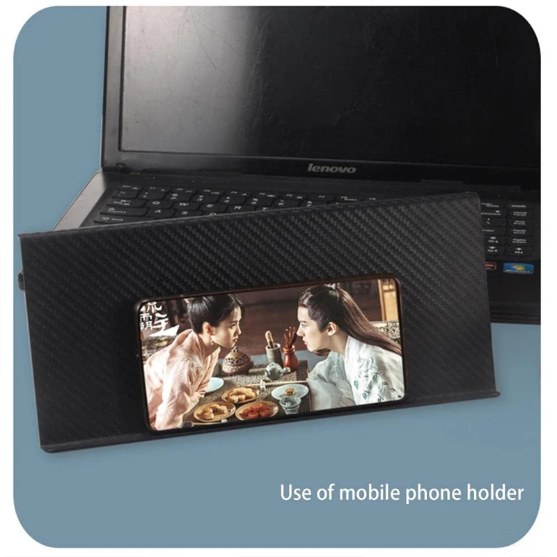 TV Screen Top Storage Shelf Computer Monitor Desktop Screen Adjustable Top Rack TV Box Router Shelf Rack Home Organizers Bracket thumbnail 3
