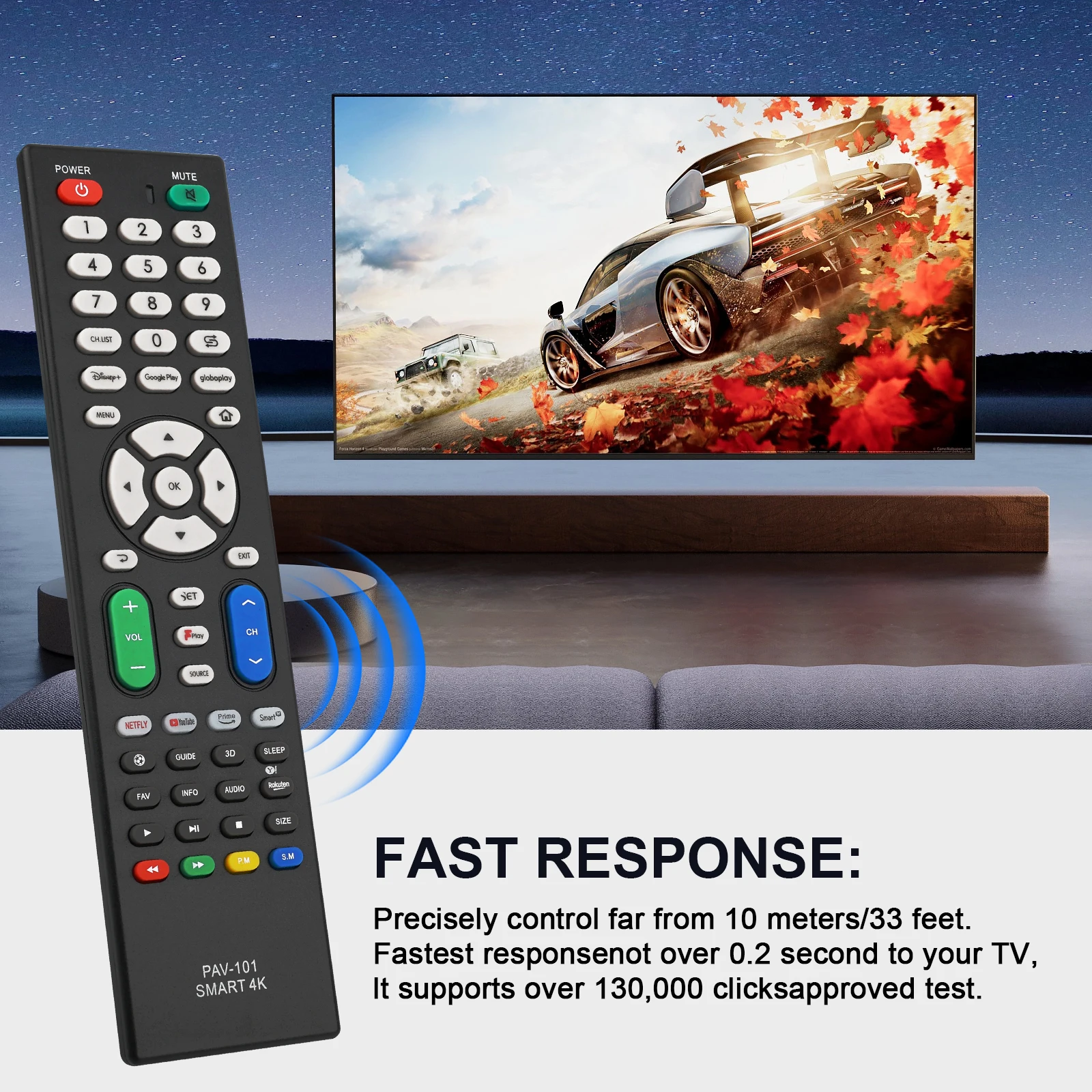 Universal Tv Remote Control Compatible Use Universal Tv Remote Control of Any Brand Need to Set According to the Manual Rm-014S+ thumbnail 5