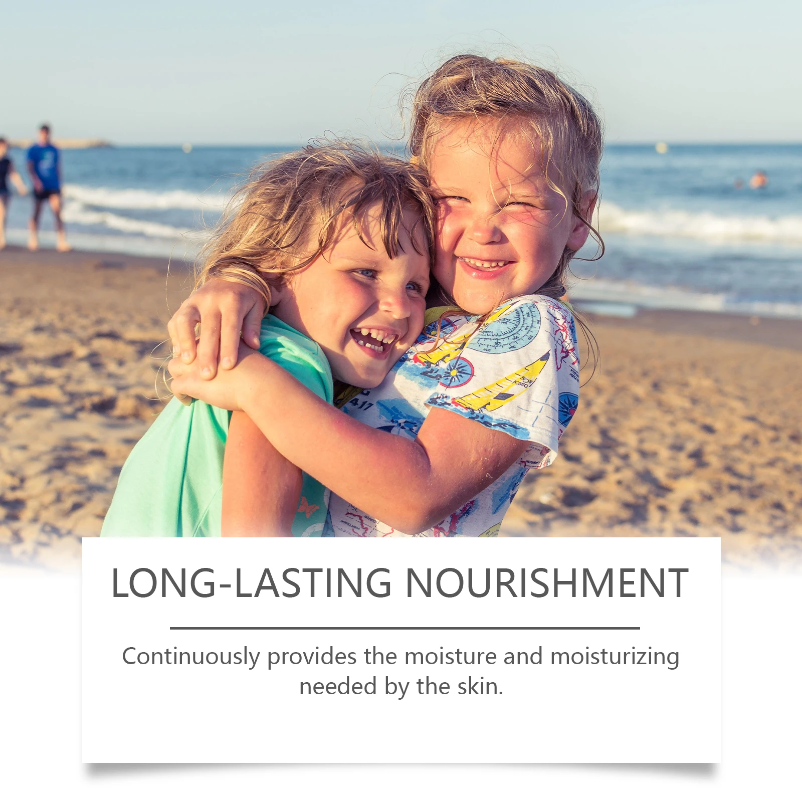 Kids Sunscreen Body Lotion Spf 50 Lightweight Non-greasy Refreshing Face Hydrating Brighten Broad Spectrum Moisturizing Sunblock thumbnail 3
