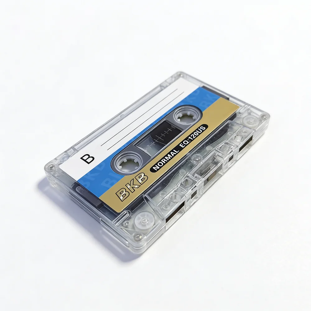 Standard Cassette Blank Tape Player Empty Tape With 60 Minutes Magnetic Audio Tape Recording For Speech Music Player thumbnail 3