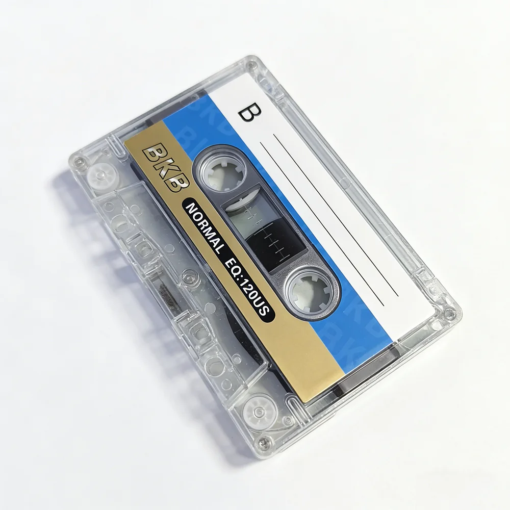 Standard Cassette Blank Tape Player Empty Tape With 60 Minutes Magnetic Audio Tape Recording For Speech Music Player thumbnail 4